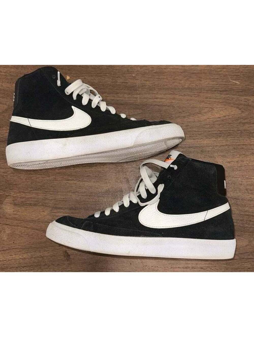 Nike Blazer Mid '77 Suede GS 'Black' size 7Y